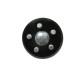 Тормоз колёсный рессорной оси (в сборе) 750 кг KNOTT (Autoflex) правый