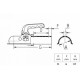 Замковое сцепное устройство KNOTT (Autoflex) K7,5 DN3 диаметр 60 мм