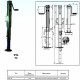 Телескопическая опорная стойка Knott-AUTOFLEX TTLS-70, 1500 кг, 615/1285 мм.