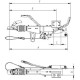 Тормоз наката Knott-AUTOFLEX KRV 35 GF K35AN3, 3500 кг (прямое дышло 120 мм).
