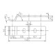 Ответная часть бортовой защелки Winterhoff BVG 20-A