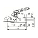 Сцепное устройство AL-KO AK 161с Soft Dock с вставками 35/45/50мм